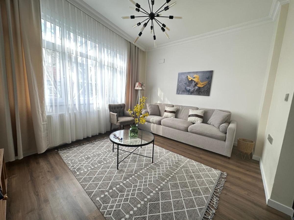 Center Of City In Besiktas 2 Plus 1 With 2 Bathroom And 3 Air Conditioner Isztambul Kültér fotó