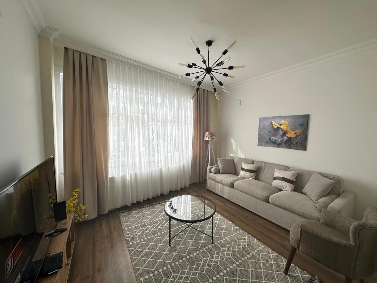 Center Of City In Besiktas 2 Plus 1 With 2 Bathroom And 3 Air Conditioner Isztambul Kültér fotó